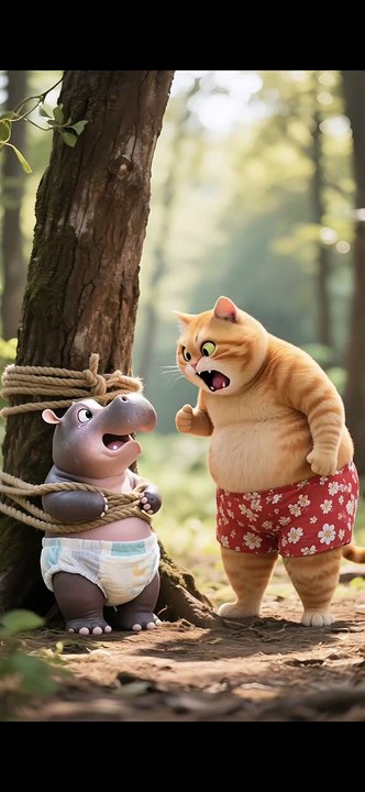 The Revenge of the Fat Cat😸😸
