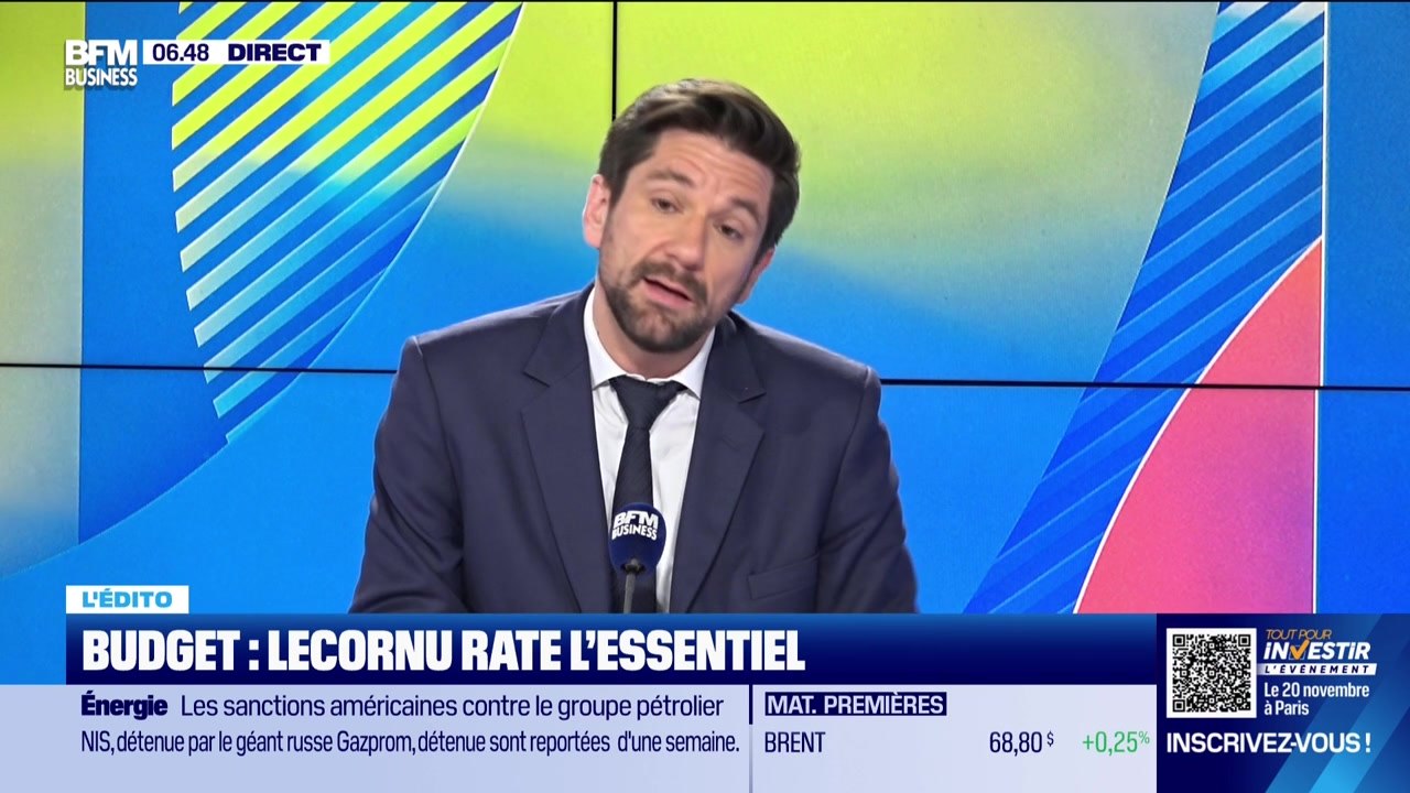 L’Edito de Raphaël Legendre : Budget, Lecornu r...