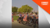 Kayuhan basikal semarakkan Hari Malaysia 2025 di Qatar