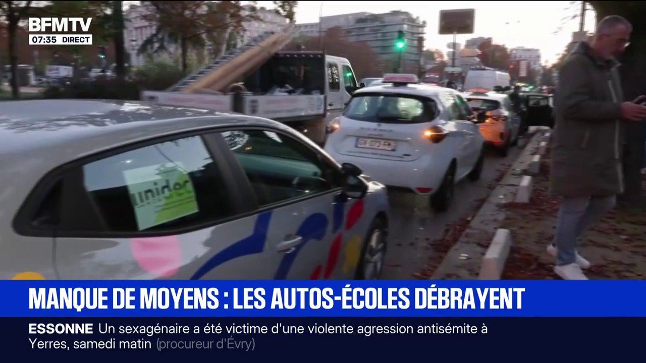 Des autos-écoles se mobilisent pour dénoncer un manque de moyens