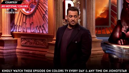 Bigg Boss 19 WEEKEND KA VAAR LIVE - Awez Darbar Eliminated ｜ Episode 36