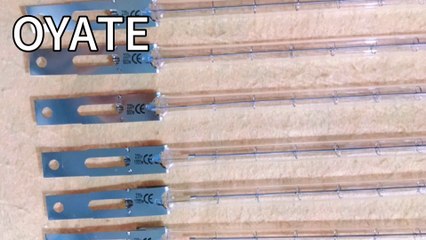 580mm 230v 1000w halogen heat tube KGT infrared lamps