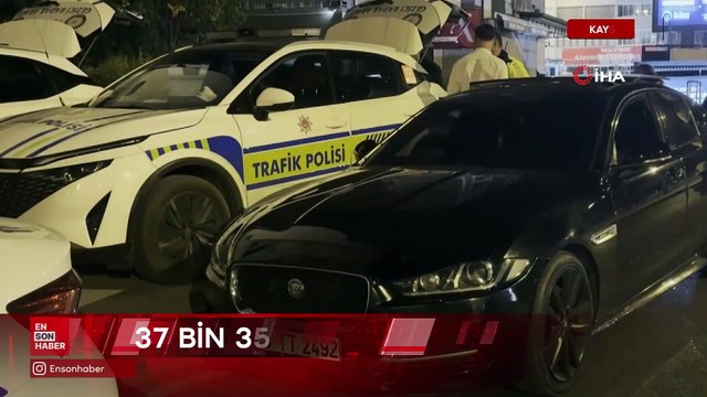 Kayseri'de başkasının ehliyetiyle uygulamadan geçmek istedi 37 bin 354 TL ceza yedi