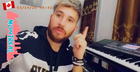 الفنان فيصل مينيون يحيي حفله على انستغرام