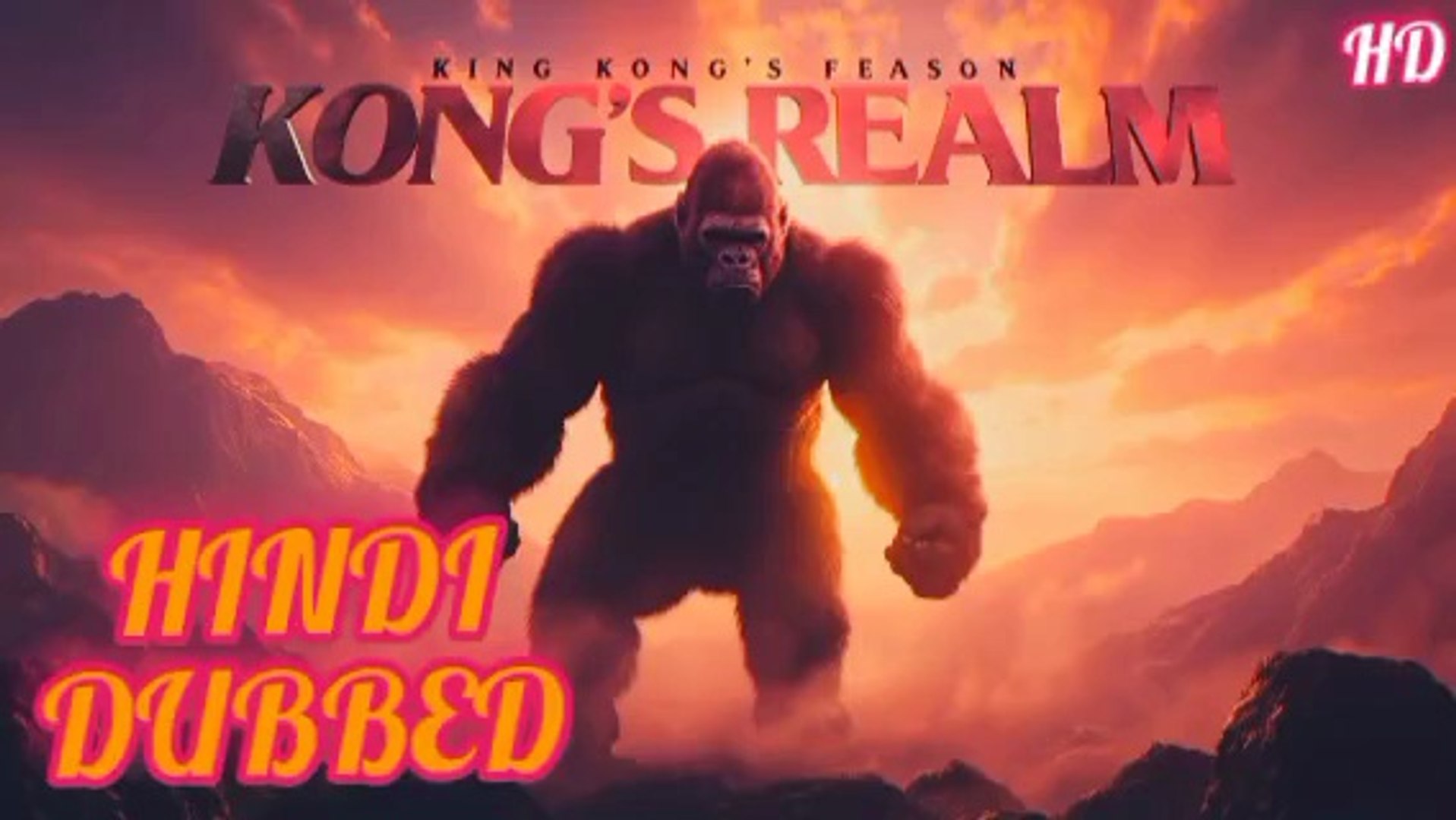 ⁣King Kong’s Realm | Epic Hollywood Monster Movie | Hindi Urdu Dubbed