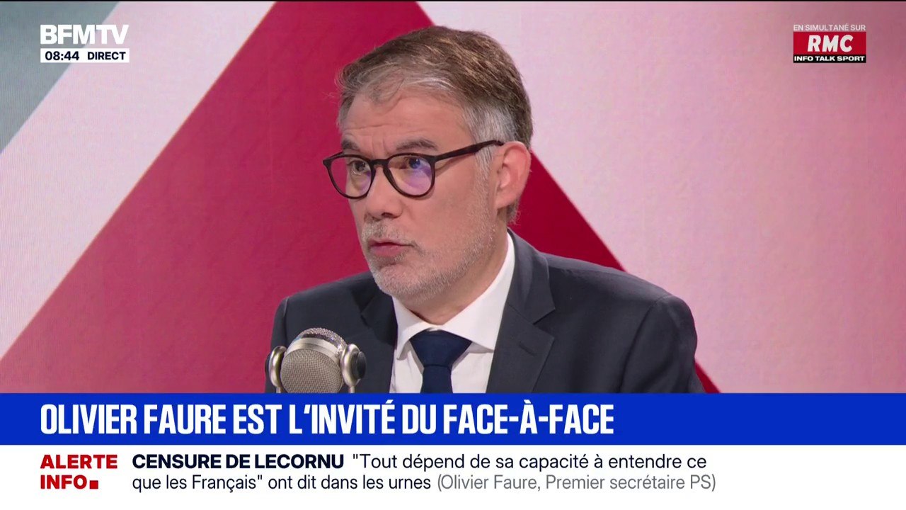 Condamnation de Nicolas Sarkozy: "Une partie du monde politique a décidé de faire la peau des juges", pour Olivier Faure (PS)