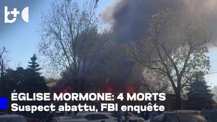 Quatre morts lors de fusillade et d'incendie criminel dans une église mormone au Michigan