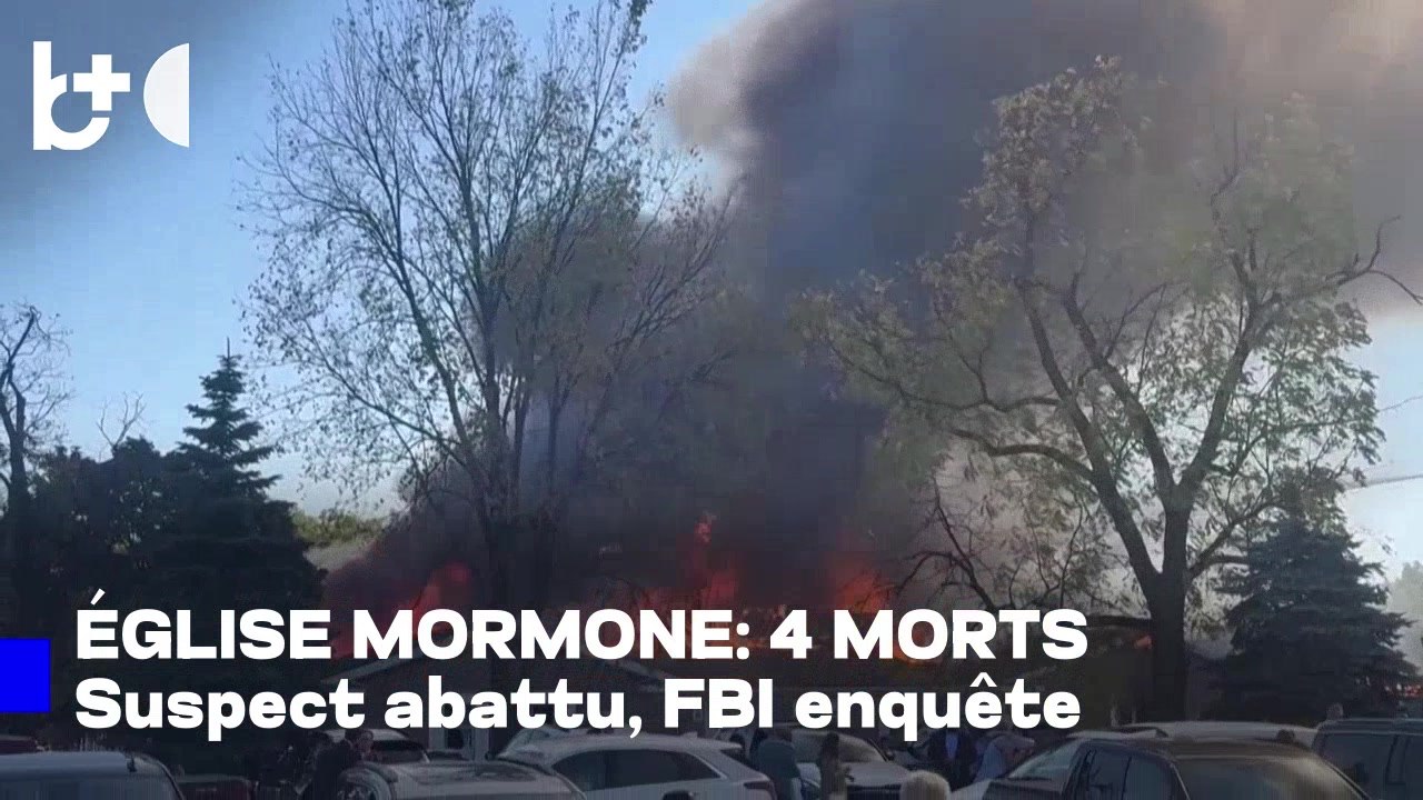 Quatre morts lors de fusillade et d'incendie criminel dans une église mormone au Michigan