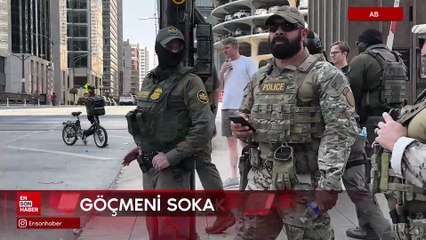 ABD Göçmenlik ve Gümrük Muhafaza Ajanları Chicago merkezinde, göçmenin peşine düştü