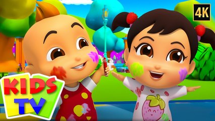 Learn Colors in 4K 🎨 | Fun Nursery Rhymes & Baby Songs for Kids