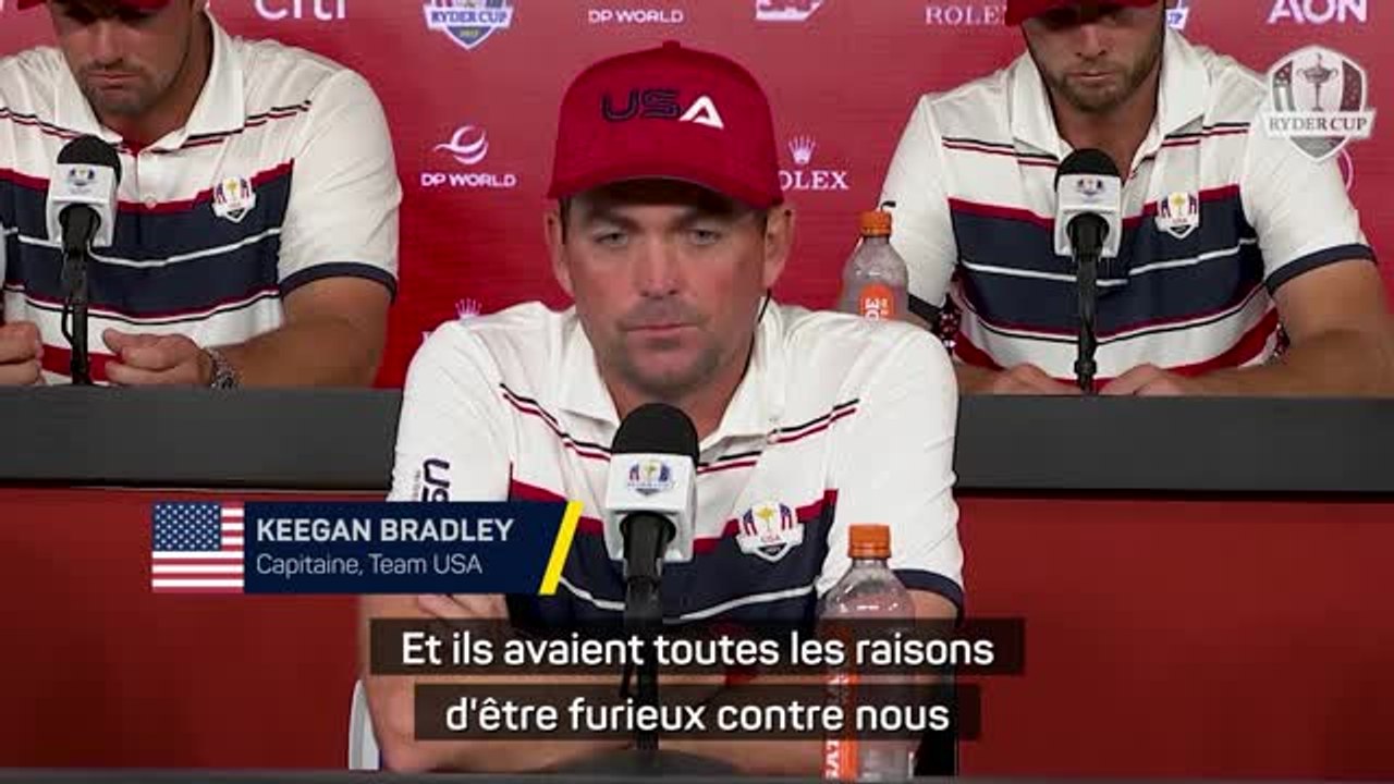 Ryder Cup - Bradley : "Les fans avaient toutes les raisons d'être furieux contre nous"