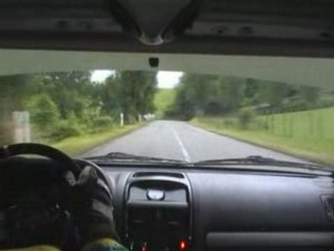 Course de cote des andelys 2008 en clio n3