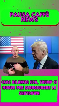 Caos bilancio Usa, Trump si muove per scongiurare lo shutdown