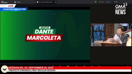 Sen. Marcoleta - Hindi ako natatakot kay Martin Romualdez | GMA Integrated News