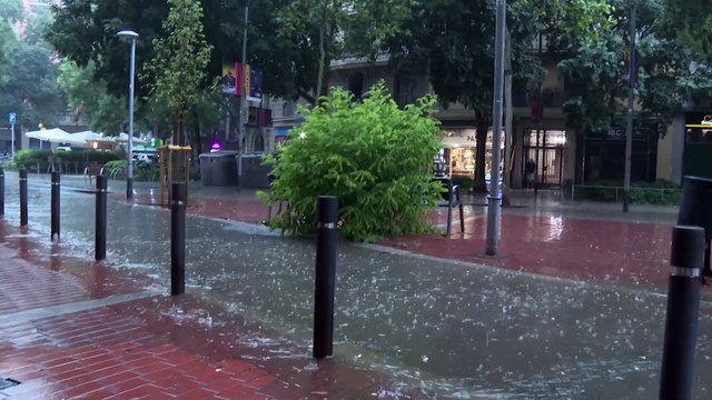 El litoral de Valencia, norte de Castellón y sur de Tarragona en riesgo extremo por lluvia