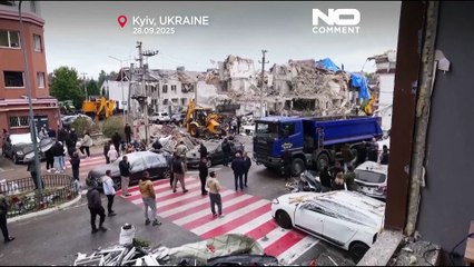 Mindestens vier Tote und über 70 Verletzte bei russischem Angriff auf Kyjiw