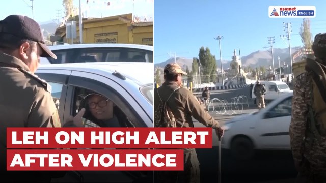 Ladakh on High Alert: Public Gatherings Banned in Leh After Violence
