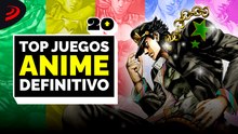 Los 20 MEJORES JUEGOS de los 20 MEJORES ANIMES de la HISTORIA