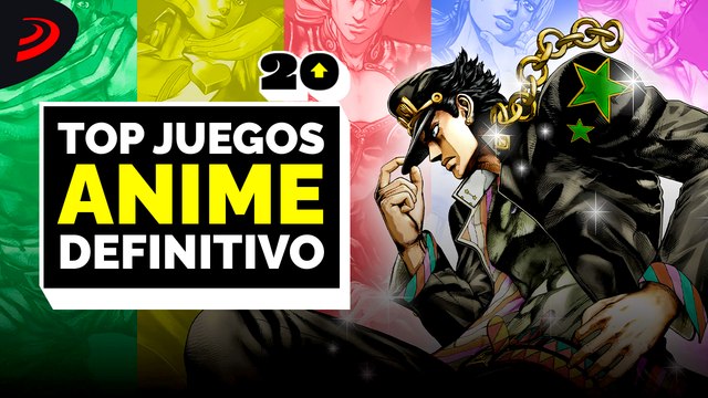 Los 20 MEJORES JUEGOS de los 20 MEJORES ANIMES de la HISTORIA