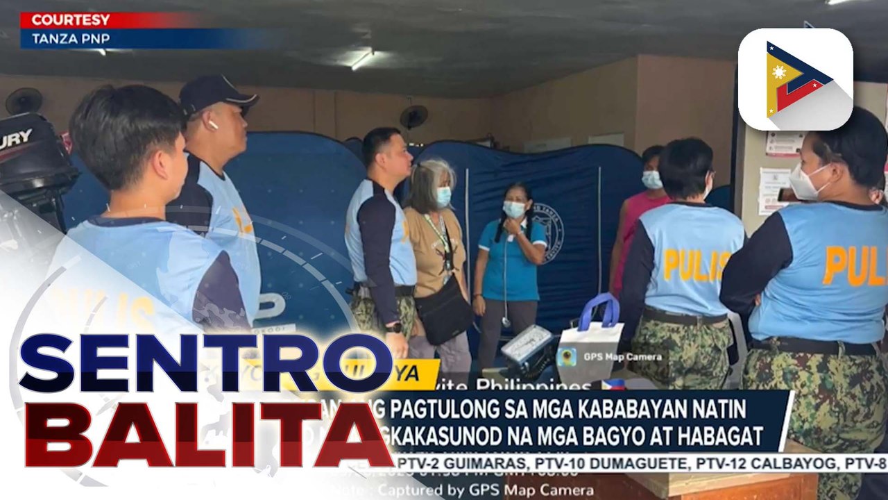 PNP, puspusan ang pagtulong sa mga kababayan natin na apektado ng magkakasunod na mga bagyo at habagat; kakayahan ng PNP  pagdating sa disaster response, palalakasin pa | ulat ni Ryan Lesigues