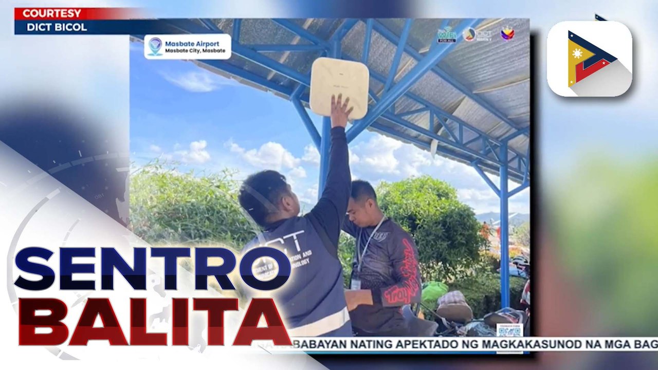 Pagdating ng tulong sa Masbate, patuloy;  pagsasaayos sa linya ng komunikasyon sa probinsya, tinututukan ng DICT | ulat ni Darrel Bueno - PTV Legazpi City