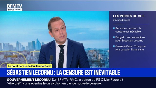 ÉDITO - Pris entre le marteau socialiste et l'enclume du Rassemblement national, la durée de vie de Sébastien Lecornu à Matignon pourrait être assez courte