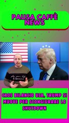 Caos bilancio Usa, Trump si muove per scongiurare lo shutdown