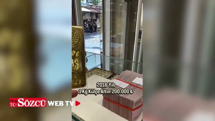 2018'de aldığı 1 KG altını 2025'te bozdurdu: 'Borsaya yatırmadığım için şükrediyorum'