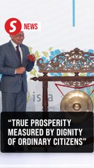 Measure progress by quality of life, not the number of skyscrapers, says PM