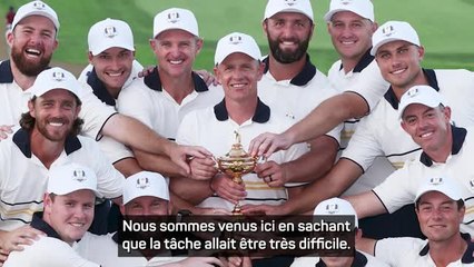 Ryder Cup - Donald soulagé après la victoire : "Les 12 heures les plus stressantes de ma vie"