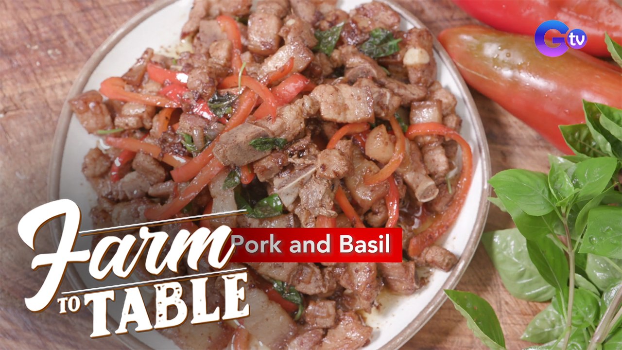 Try this easy ‘Pork and Basil’ recipe by Chef JR Royol | Farm To Table