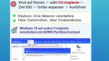 Windows 10 auf andere Festplatte verschieben – So einfach geht’s!