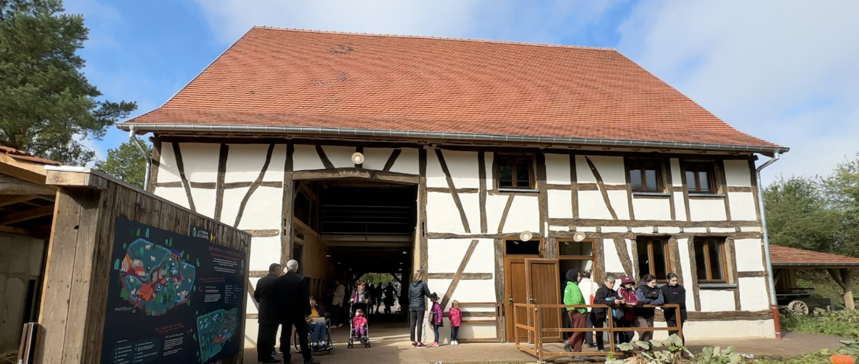 Avec la ferme des Vents et la maison d’Yvonne, l’agriculture s’invite au Parc animalier de Sainte-Croix