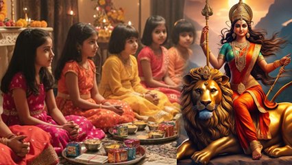 Shardiya Navratri 2025: कुछ लोग अष्टमी और कुछ नवमी पर कन्या पूजन क्यों करते हैं, Difference...