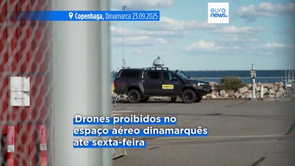 Dinamarca proíbe todos os voos de drones antes da cimeira europeia em Copenhaga