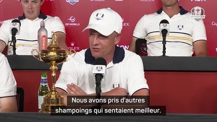 Ryder Cup - Un bon shampoing et de meilleurs draps : les secrets du capitanat de Donald