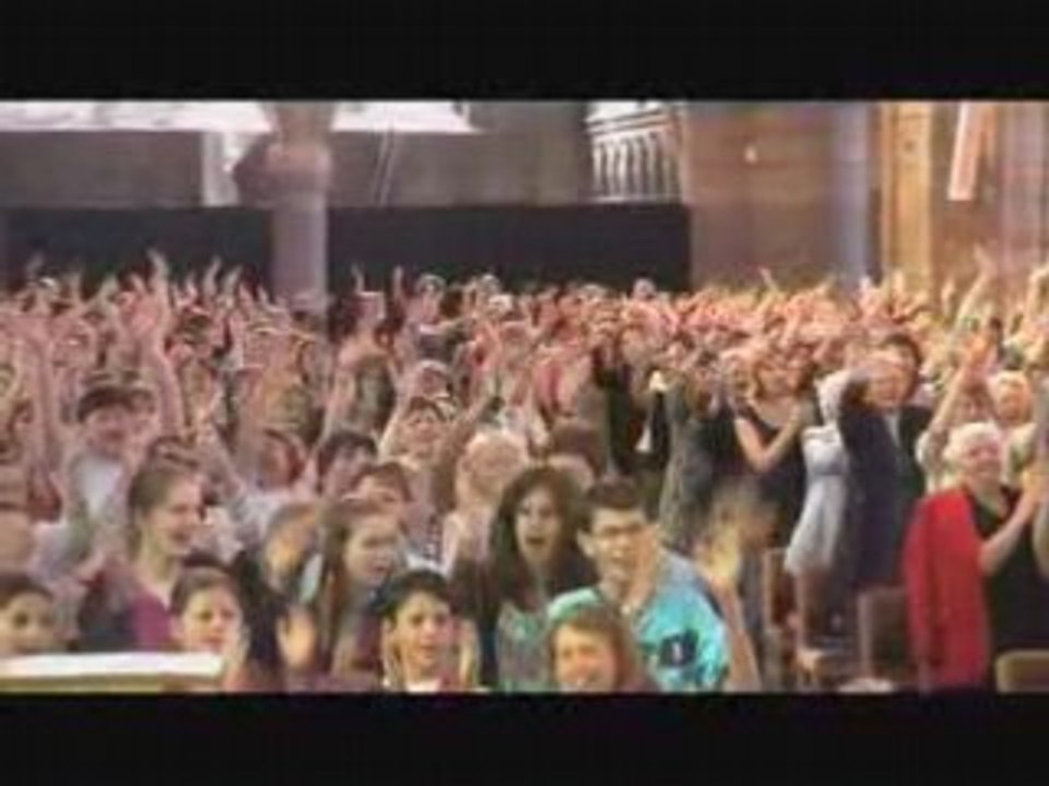 Répétition "Hugues Aufray et les 500 choristes"