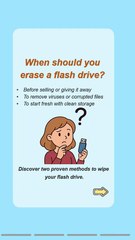 How to Erase a Flash Drive [Two Methods]
