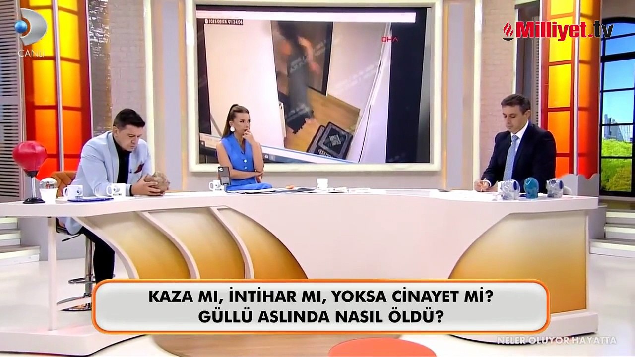 Güllü düştü mü, ittirildi mi? Patronundan canlı yayında şoke eden iddia