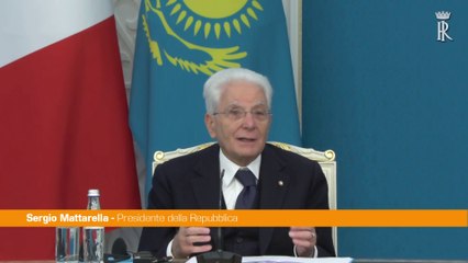 Mattarella "Con Toqaev preoccupazione per situazione internazionale"