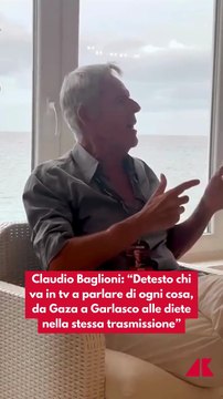 Claudio Baglioni: “A 74 anni alcune cose non le ho capite, quelli che su ogni cosa dicono la loro”