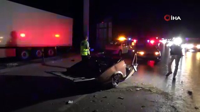 5 kişi hayatını kaybetmişti: Korkunç kazanın görüntüsü ortaya çıktı!