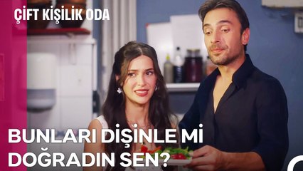 Salata Yapmanın Püf Noktalarını Öğren Bakalım Kaan Bey😁 - Çift Kişilik Oda