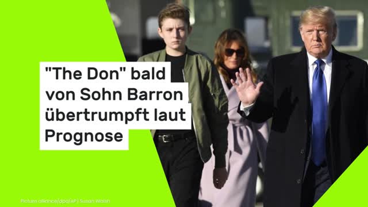 'The Don' bald von Sohn Barron übertrumpft laut Prognose