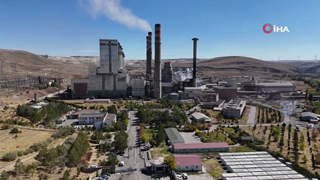 Konya Şeker'e bağlı Kangal Termik Santrali'nde yangın