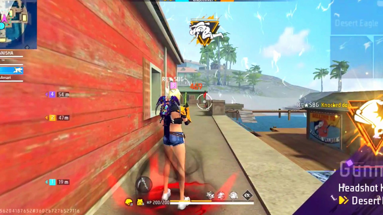 Free Fire Highlights || Free Fire Gameplay - SBG Gameplay