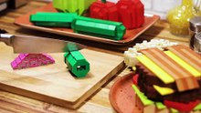 Satifying lego cooking