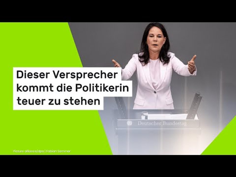 Dieser Versprecher kommt die Politikerin teuer zu stehen