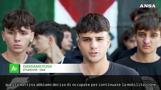 Flotilla, Roma: anche il liceo Cavour occupato dagli studenti