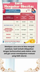 Bagaimana Cara Mengukur Obesitas